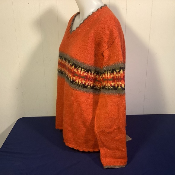 Eddie Bauer vintage Wool Sweater Womens size Medium made in USA - Picture 5 of 9